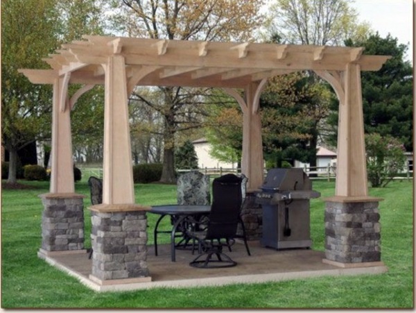 Build pergola itself - Garden Design Ideas Build pergola itself - Garden Design Ideas