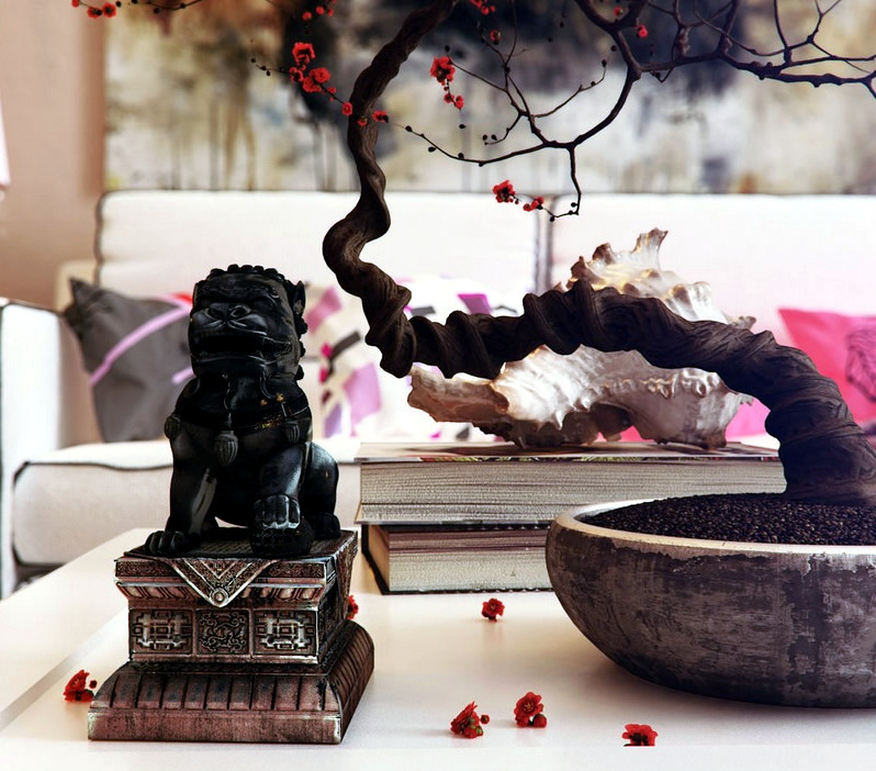 Asian inspired decor and accessories