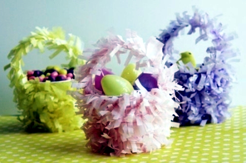 Osterdeko basteln - Send DIY ideas on how to craft a festive Easter basket