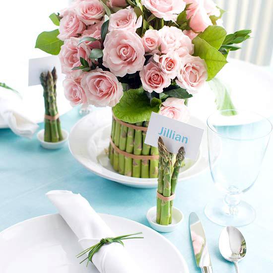 20 easy homemade Easter table decorations and placemats