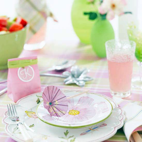 20 easy homemade Easter table decorations and placemats