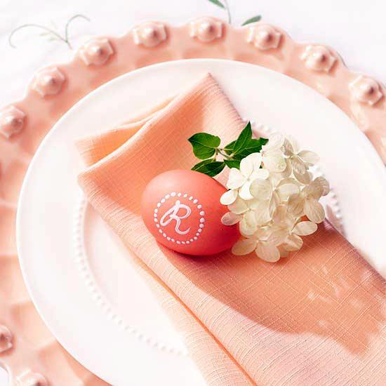 20 easy homemade Easter table decorations and placemats