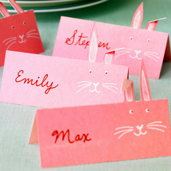 20 easy homemade Easter table decorations and placemats