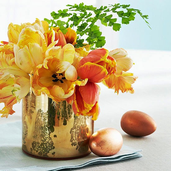 20 easy homemade Easter table decorations and placemats