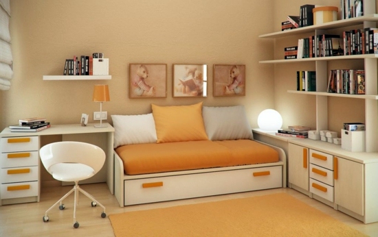 Elegant make 12 small rooms - luxurious cool ideas