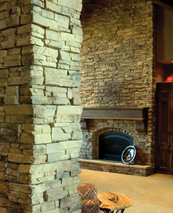 Cheap Wall Covering With Artificial Stone Interior Design