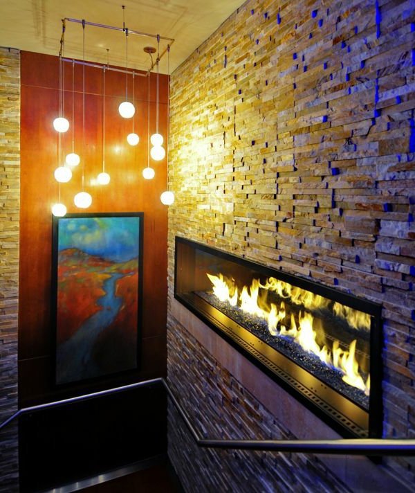 Cheap Wall Covering With Artificial Stone Interior Design Ideas