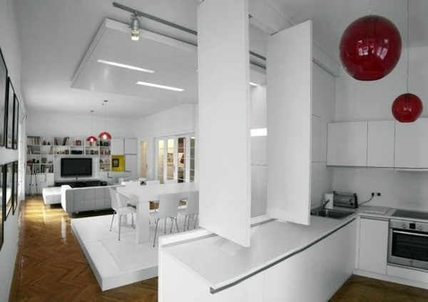 Studio apartment set up - you operate clever with your space