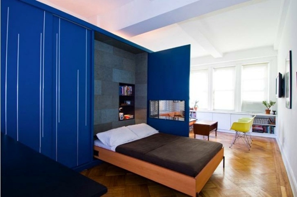 Studio apartment set up - you operate clever with your space
