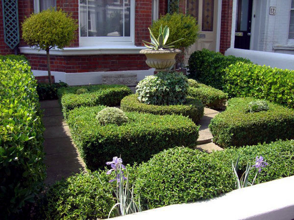Landscaping ideas with furniture