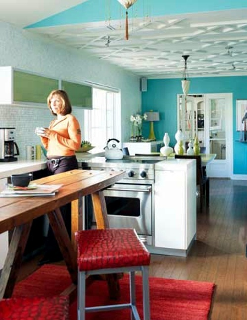 15 interesting and practical ideas for old-fashioned kitchens