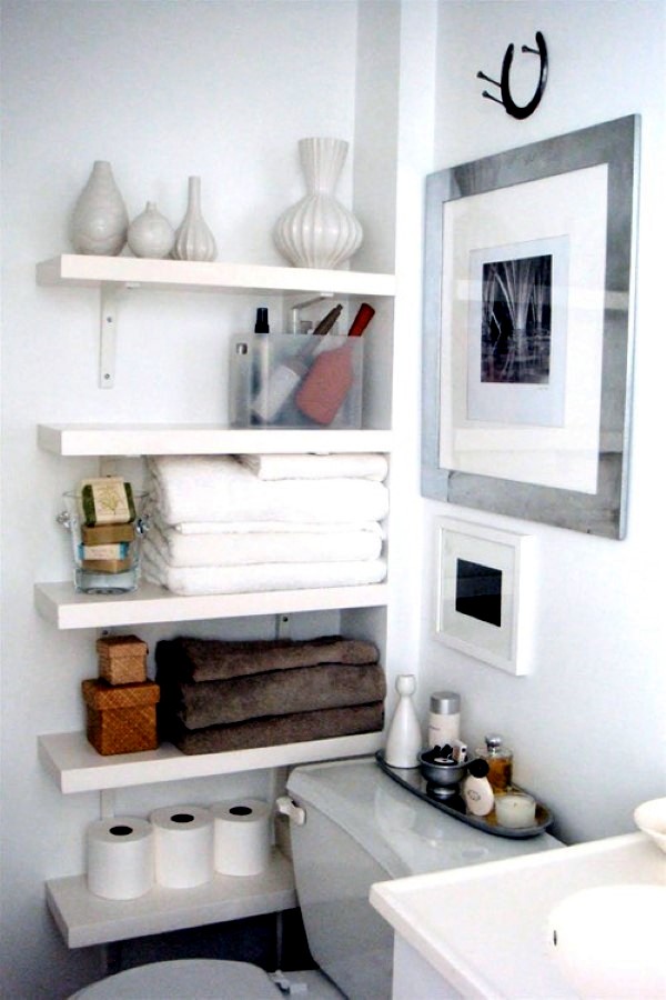Practical suggestions to organize your bathroom