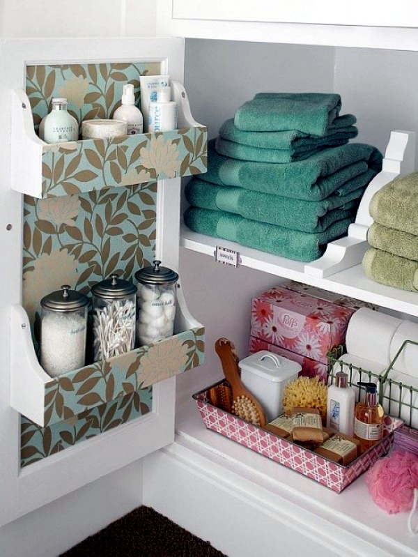 Practical suggestions to organize your bathroom