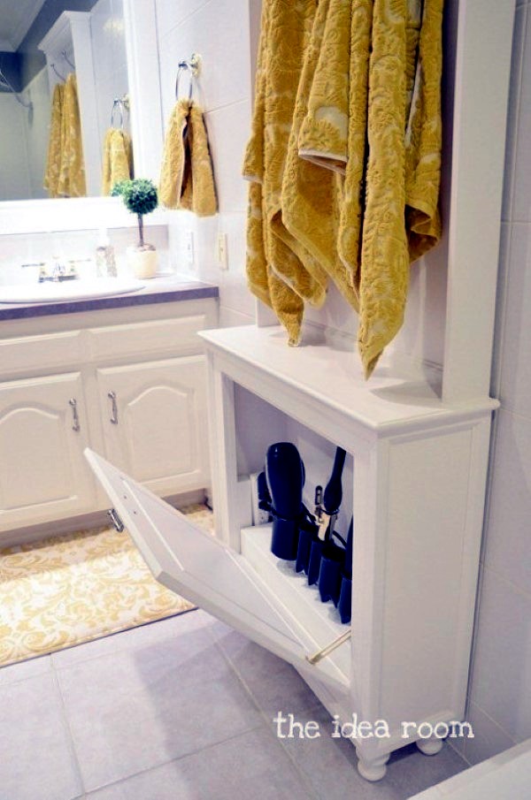Practical suggestions to organize your bathroom