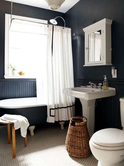 Traditional Black and White Bathroom Ideas Traditional Black and White Bathroom Ideas