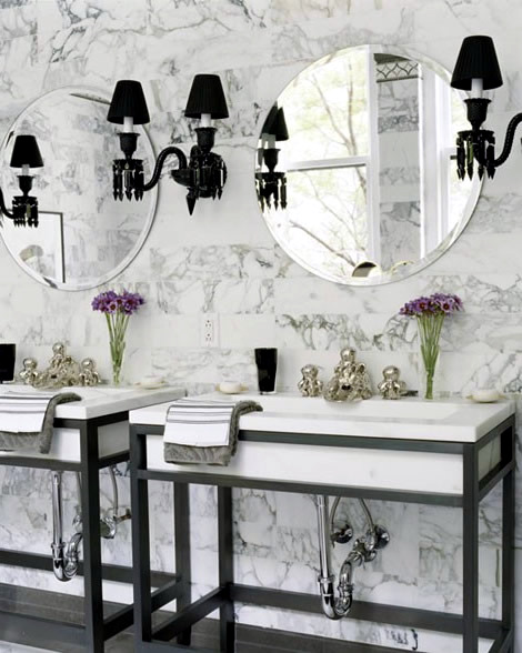 Traditional Black and White Bathroom Ideas Traditional Black and White Bathroom Ideas