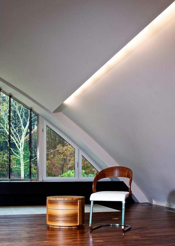 Modern house with style sheets