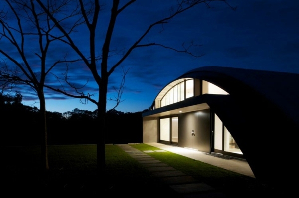 Modern house with style sheets