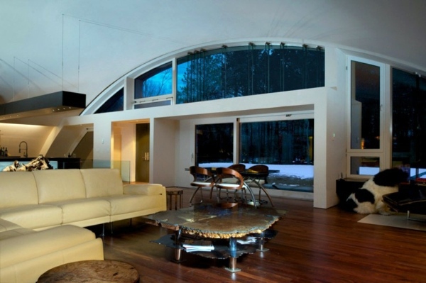 Modern house with style sheets