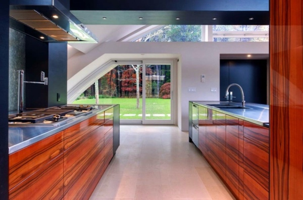Modern house with style sheets