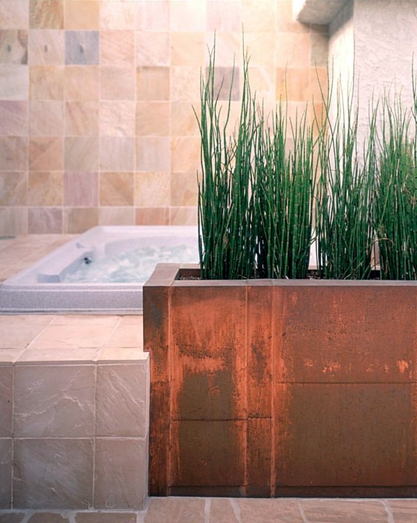 Interior Design Ideas Green Houseplants In The Bathroom