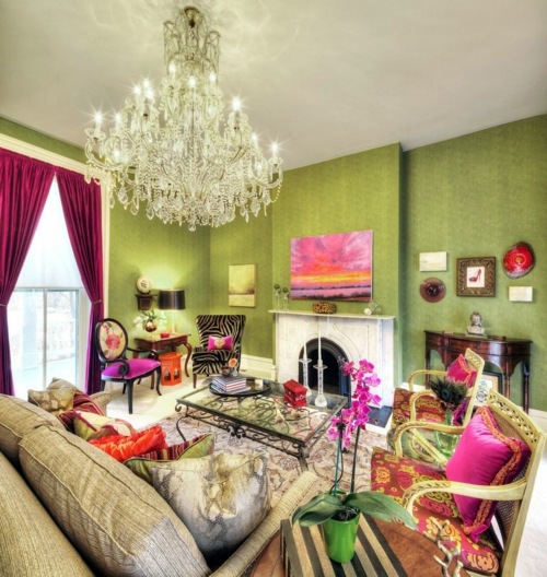 Elegant color scheme at home - beautiful pattern Elegant color scheme at home - beautiful pattern