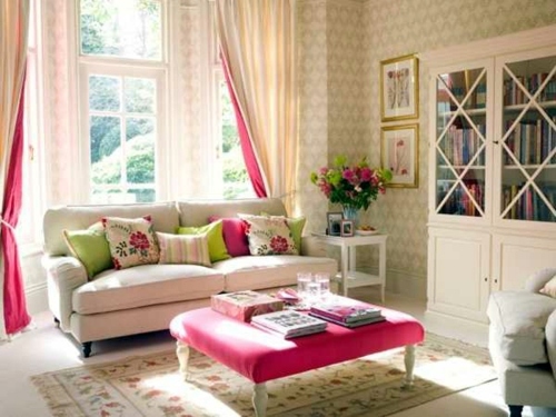 Elegant color scheme at home - beautiful pattern
