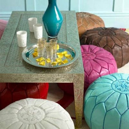 Elegant color scheme at home - beautiful pattern