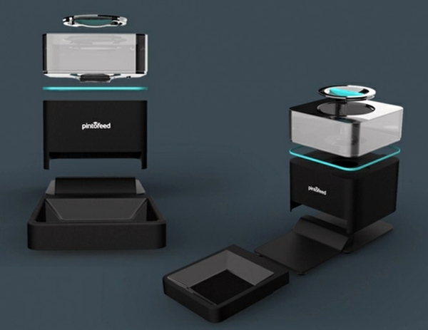 Haustiere - Feed the pet via smartphone Haustiere - Feed the pet via smartphone