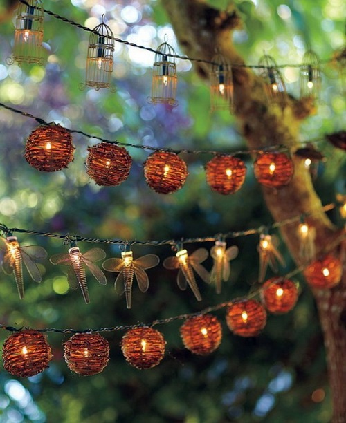 16 exclusive ideas for decorative lighting in the garden