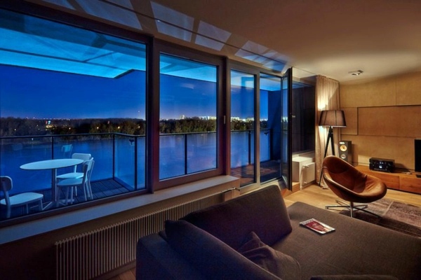 Minimalist apartment with luxurious touches in Bratislava