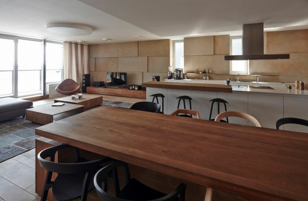 Minimalist apartment with luxurious touches in Bratislava