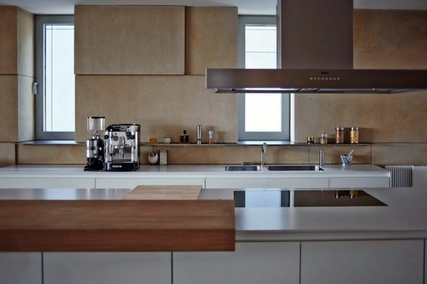 Minimalist apartment with luxurious touches in Bratislava