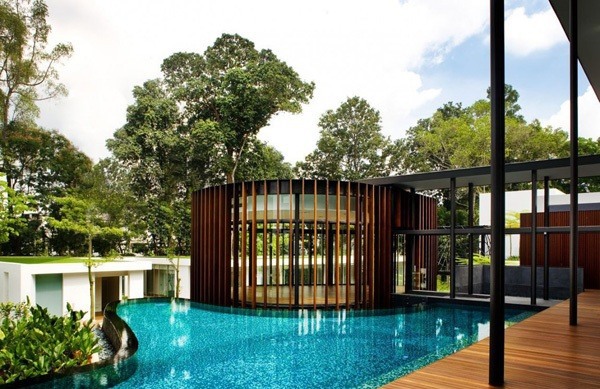 Contemporary house in Singapore - Screen House by the architect K2LD