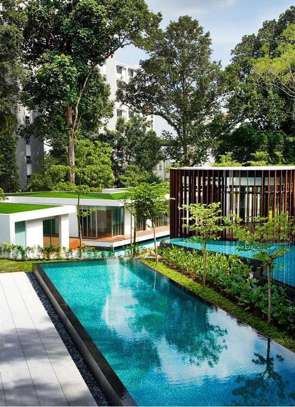Contemporary house in Singapore - Screen House by the architect K2LD