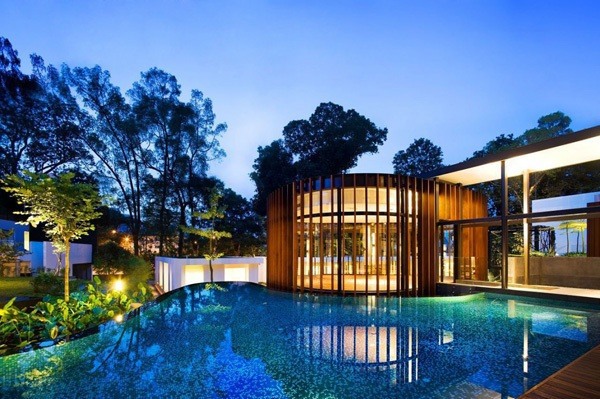 Contemporary house in Singapore - Screen House by the architect K2LD
