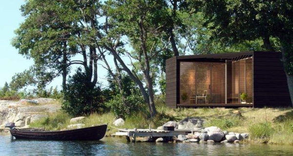 Wooden bungalow prefab house - 50 highly modern wood and log homes