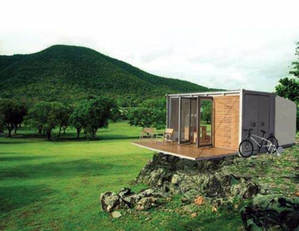 Wooden bungalow prefab house - 50 highly modern wood and log homes