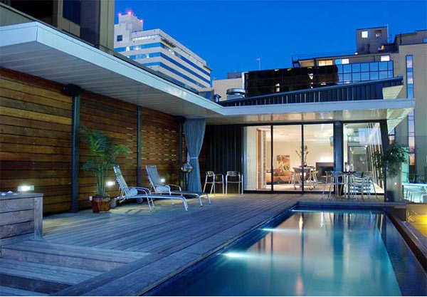 Schwimmbad - A stunning roof terrace design - 15 rooftop pools that will look just