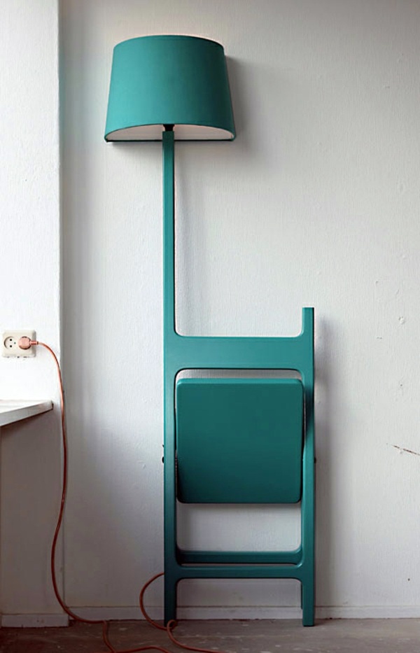 Designer lamp and chair combined in one - extraordinary idea of ​​Nieuwe Heren