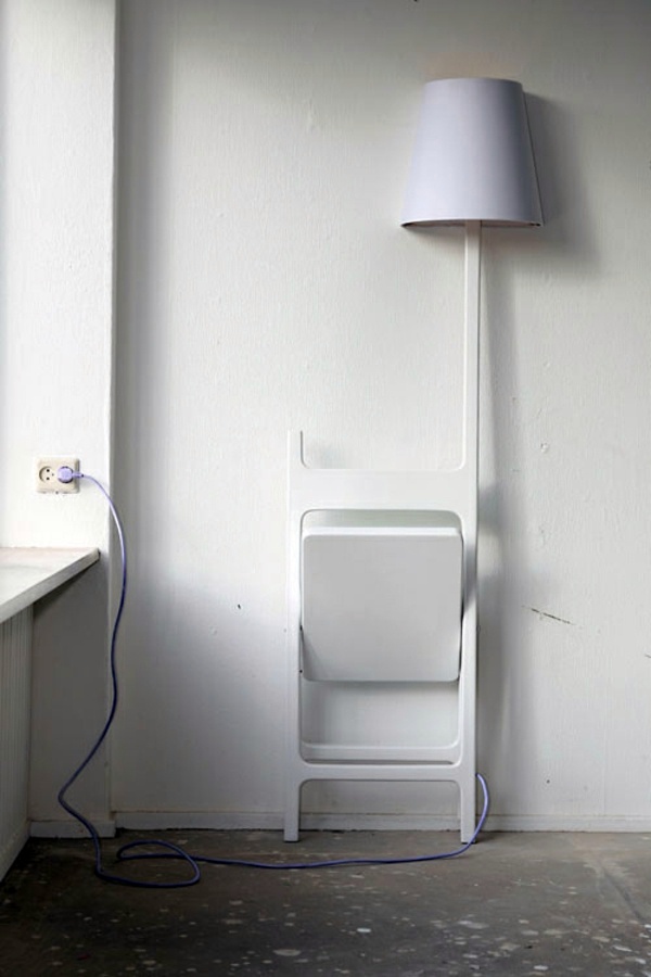 Designer lamp and chair combined in one - extraordinary idea of ​​Nieuwe Heren