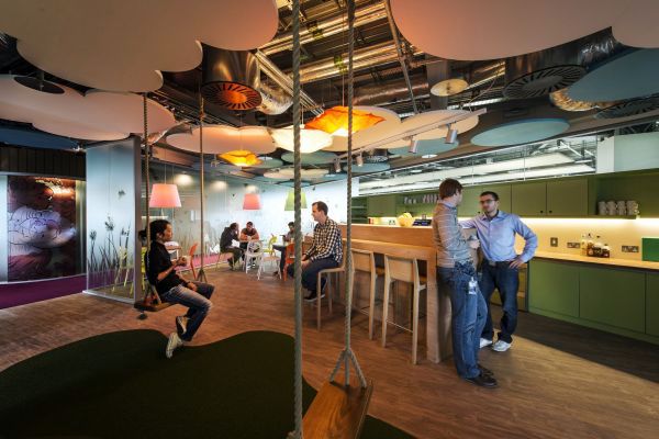 The new Google campus management in the old town of Dublin The new Google campus management in the old town of Dublin