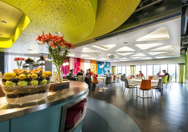 The new Google campus management in the old town of Dublin