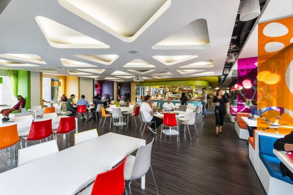The new Google campus management in the old town of Dublin