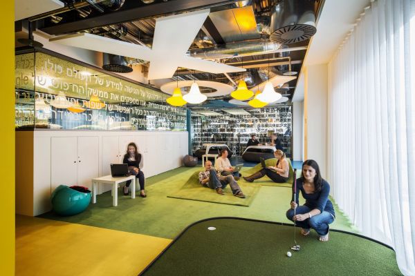 The new Google campus management in the old town of Dublin