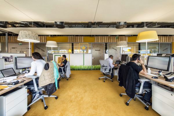 The new Google campus management in the old town of Dublin