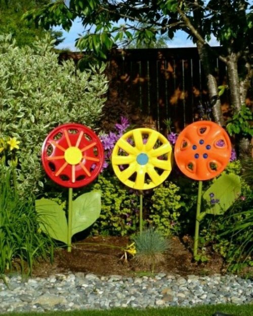 Garden decoration make yourself