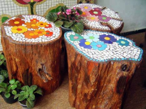 Garden decoration make yourself