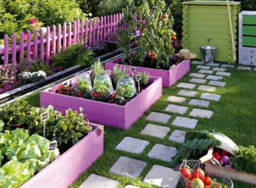 Garden decoration make yourself