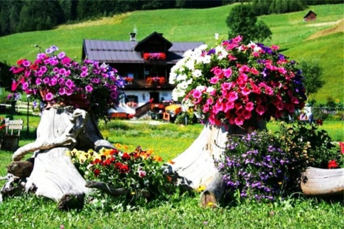 Garden decoration make yourself